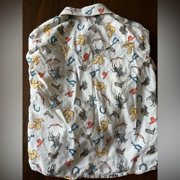 EUC Wrangler Pearl Button Western Shirt - Picture 3 of 3